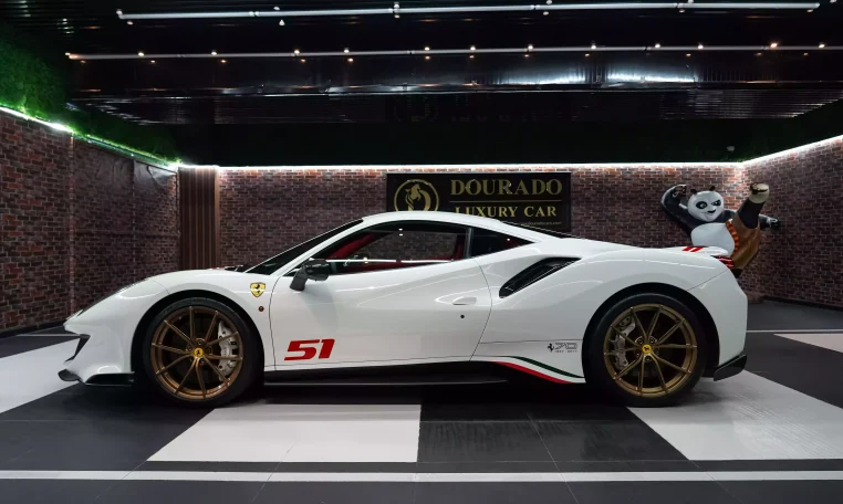 Buy Ferrari 488 Pista Luxury Car in Dubai