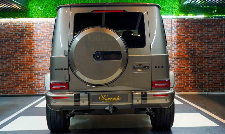 Mercedes G 63 Night Package in Travertine Dealership in Dubai UAE