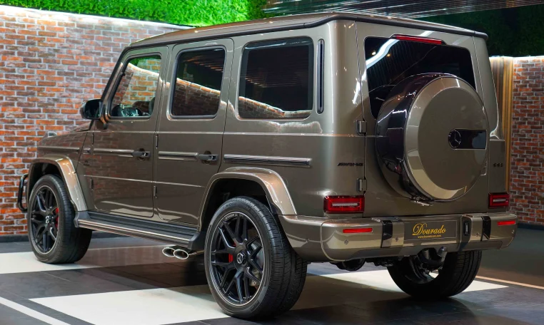 Mercedes G 63 Night Package in Travertine Dealership in UAE