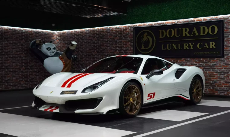 Buy Ferrari 488 Pista Luxury Car in Dubai UAE