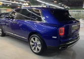 Rolls Royce Cullinan 2019 in Blue Car Dealership in Dubai
