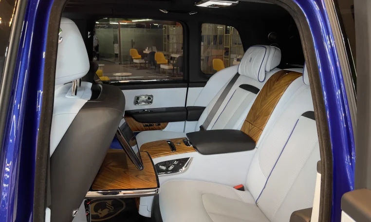Buy Rolls Royce Cullinan 2019 in Blue in UAE