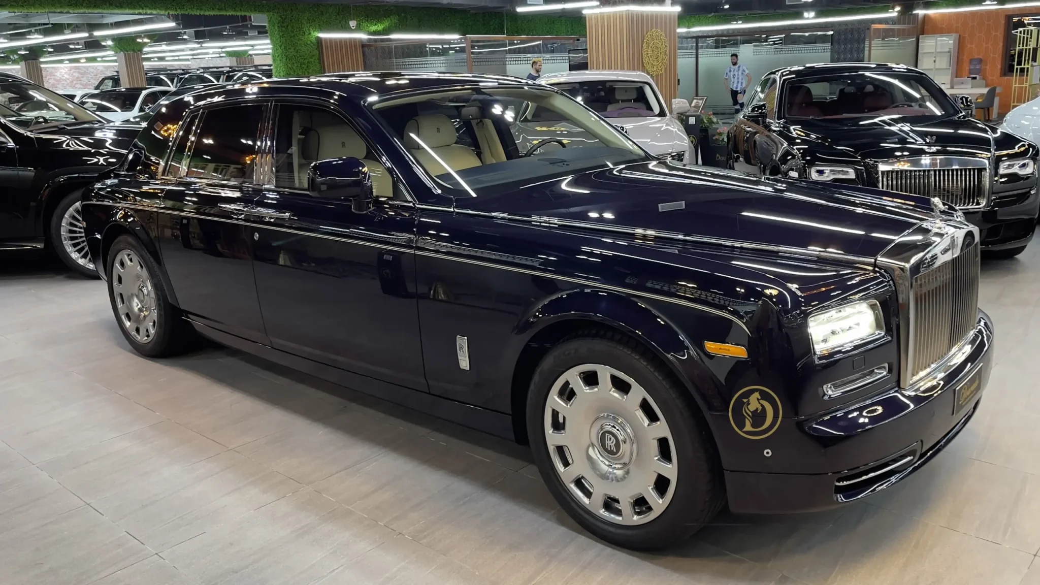 Buy Rolls Royce Phantom Dark Blue Super Car in Dubai