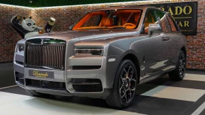 Rolls Royce Cullinan Grey Metallic Car for Sale in Dubai