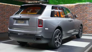 Rolls Royce Cullinan Grey Metallic Dealership in Dubai UAE