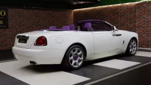 Rolls Royce Dawn in White Super Car for Sale in Dubai