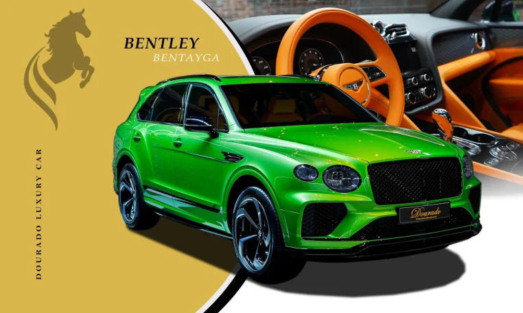 Bentley Bentayga green