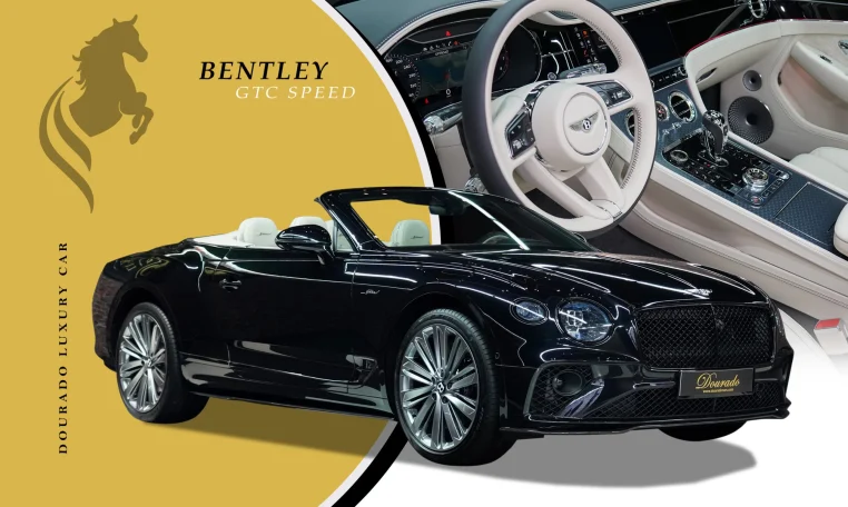 Bentley GTC Speed W12 in Black: Embrace the Epitome of Luxury