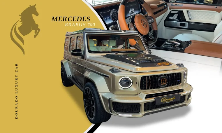 Buy MERCEDES BRABUS 700hp in Dubai UAE- Dourado Luxury Car
