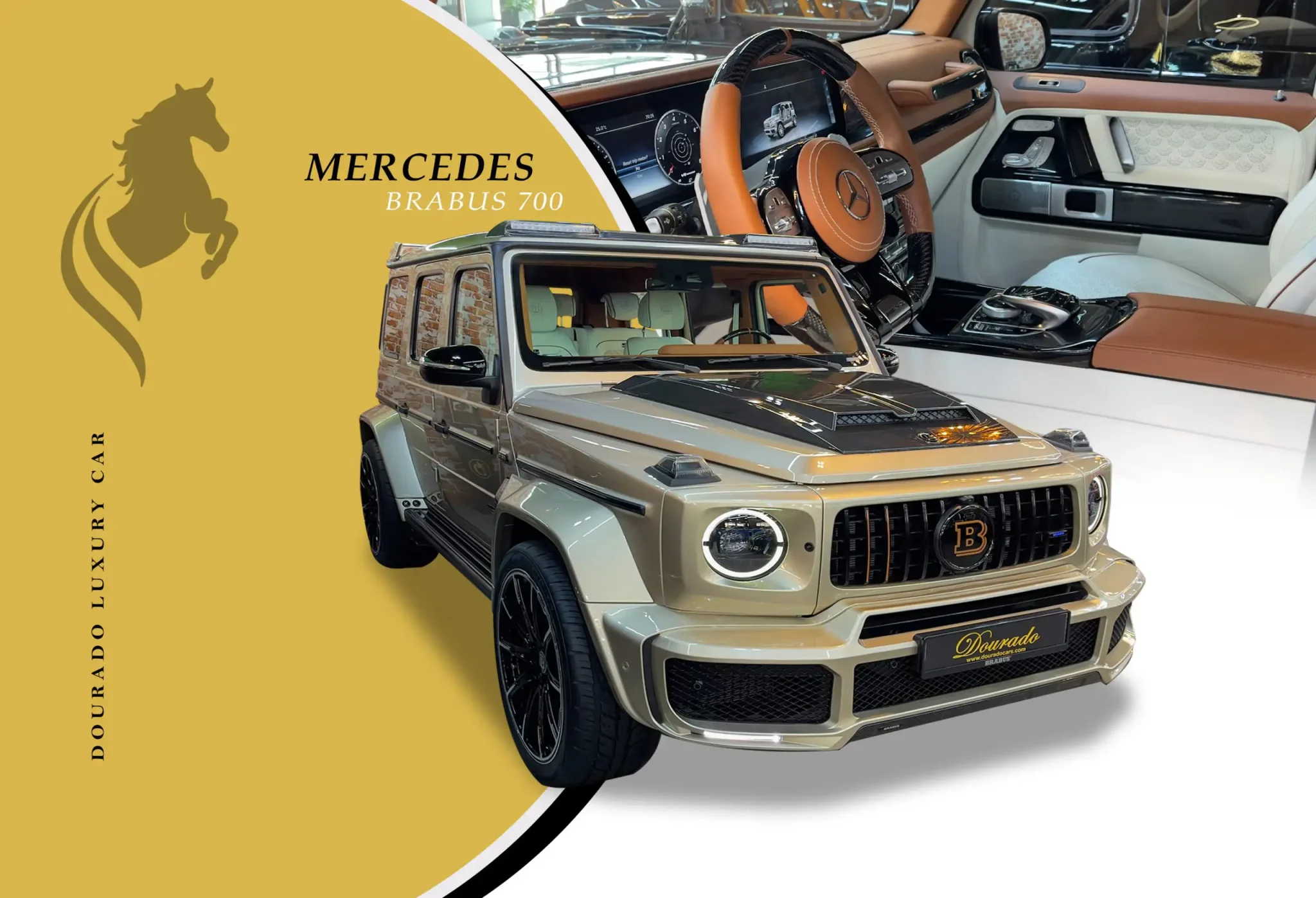 Brabus G Wagon : A New Standard in High-Performance SUVs - Dourado ...