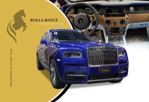 Buy Rolls Royce Cullinan 2019 in Blue Super Car