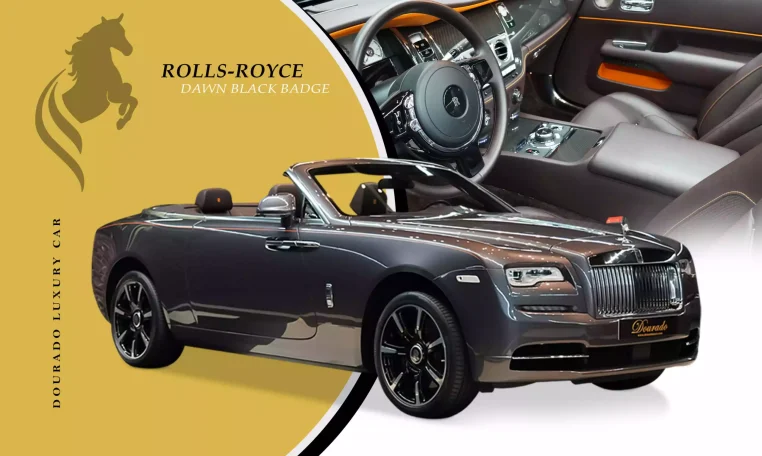 Rolls Royce Dawn Black Badge in Dark Grey