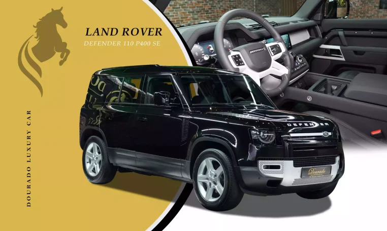 2023 Land Rover Defender 110 P400 SE in Black: Combining Performance and Luxury