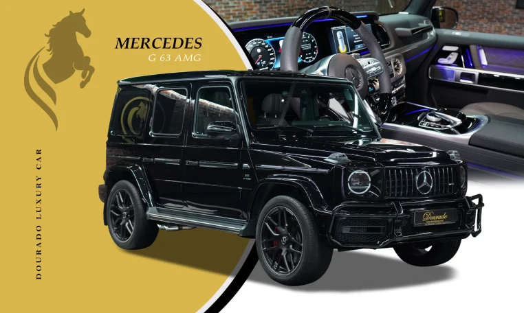 Mercedes G 63 AMG in Black: A Luxury Icon of Power and Elegance