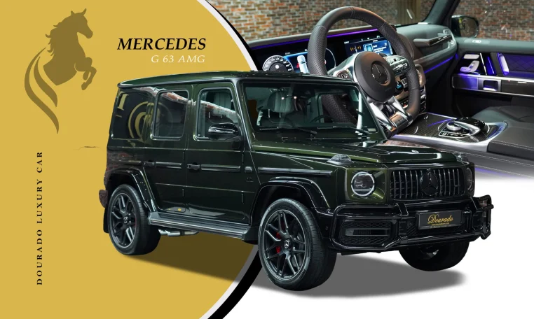 Mercedes-Benz G-Class AMG Double Night Package in Olive Green: A Symbol of Unparalleled Luxury