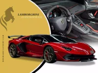 2023 Lamborghini Aventador SVJ Roadster in Red: The Epitome of Luxury and Performance