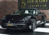 Porsche 718 Boxster Black