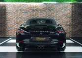 Porsche 718 Boxster Black