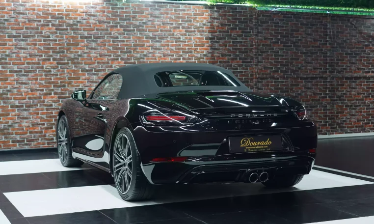 Porsche 718 Boxster Black