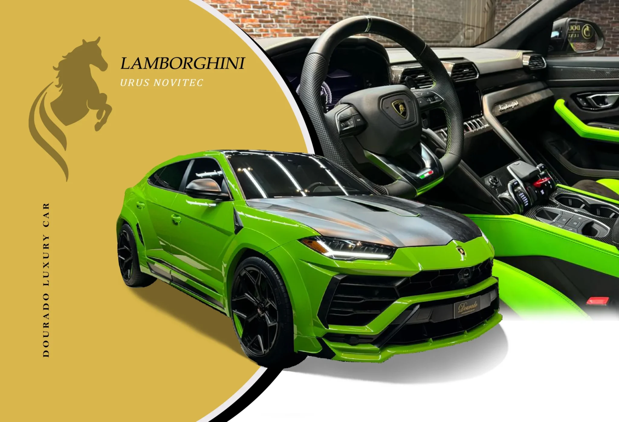 Buy Lamborghini Urus Novitec Green in Dubai UAE