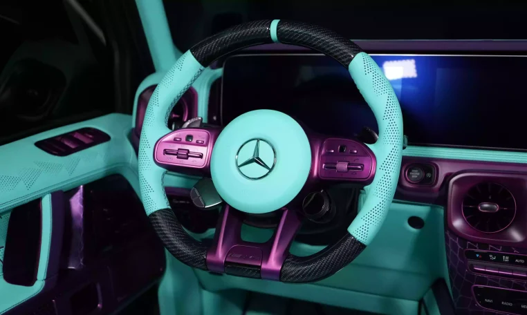 Buy G7X Onyx Concept 1 of 5 Green Light & Black Magno Luxury car in Dubai UAE