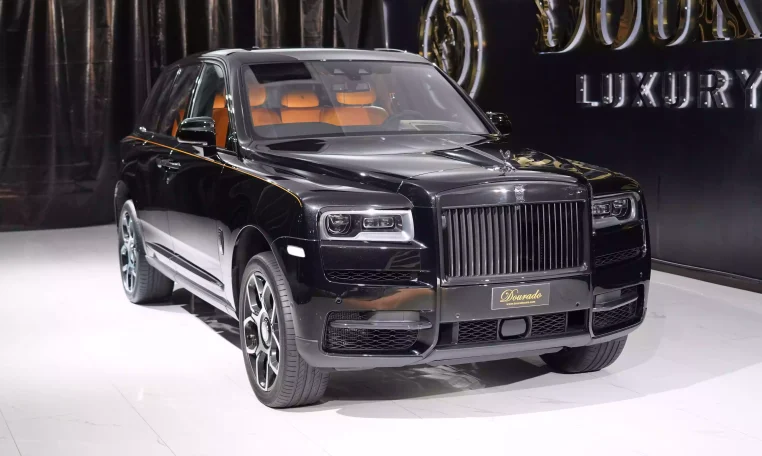 Rolls Royce Cullinan in Diamond Black for Sale in Dubai UAE