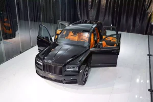 Rolls Royce Cullinan in Diamond Black Car for Sale in UAE