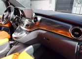 Maybach V-Class Extra LWB 2023 Red Wine & Black exotic van for sale in Dubai