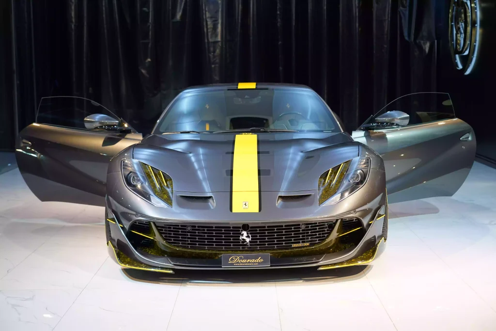 Ferrari Purosangue Car for Sale Dubai :  Turbocharged V6 Engine Option