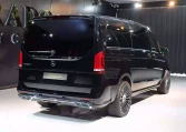 Maybach V Class Long Wheelbase in Obsidian Black & Interior Tiffany Blue dealership Dubai UAE
