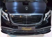 Maybach V Class Long Wheelbase in Obsidian Black & Interior Tiffany Blue luxury mini van