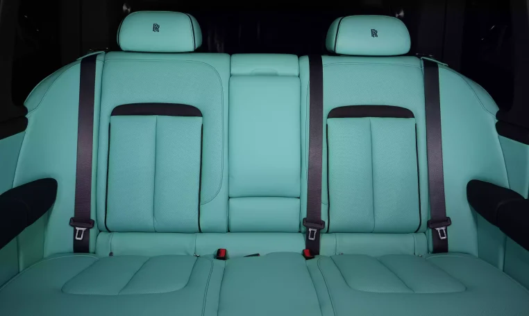 Buy Rolls Royce Cullinan Onyx Concept in Diamond Black & Interior Mint Green in Dubai UAE