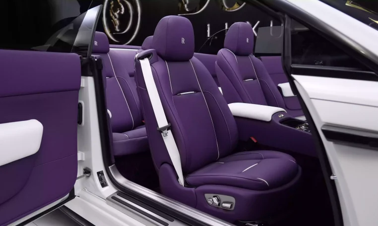 Rolls Royce Dawn Onyx Concept in Special Paint Dealership in UAE