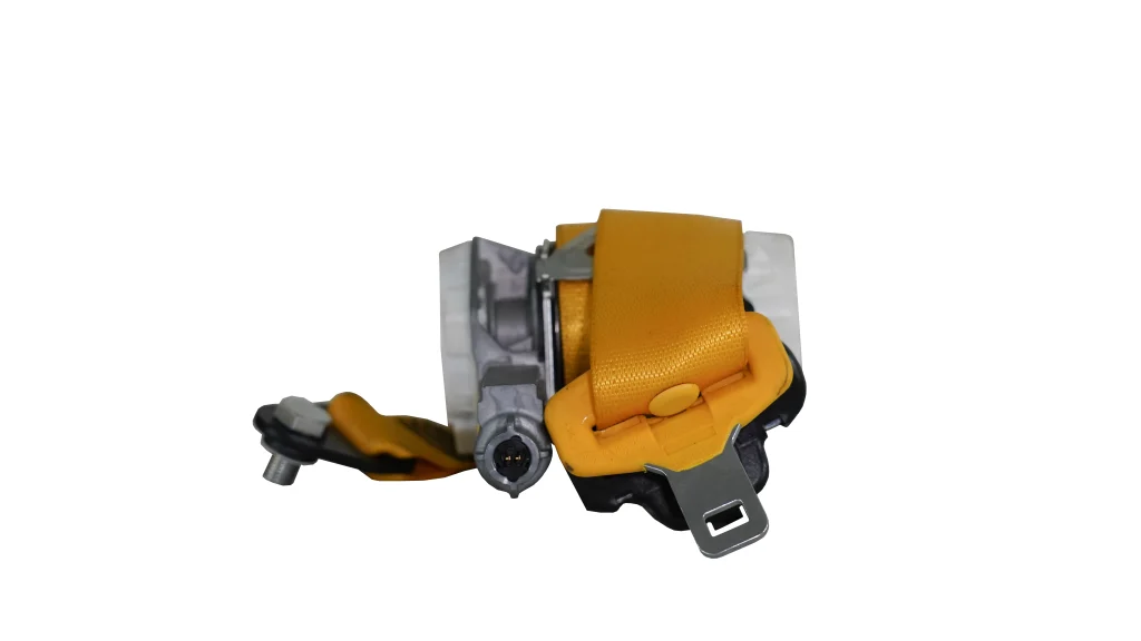 Ferrari 812 Retracting Front Seat Belt Left Side Silver & Yellow OEM 34054703 for sale in dubai-4