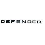 Land Rover Defender Black and Blue Hood + Tail badge Letters for sale in dubai-4