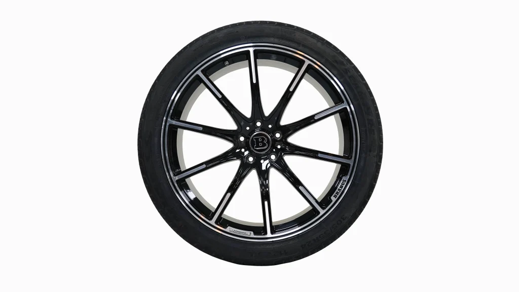 Mercedes-Benz Brabus Monoblock Z 24×10 Wheelset Black for sale in duba-2