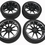 Mercedes-Benz Brabus Monoblock Z 24×10 Wheelset Black for sale in dubai