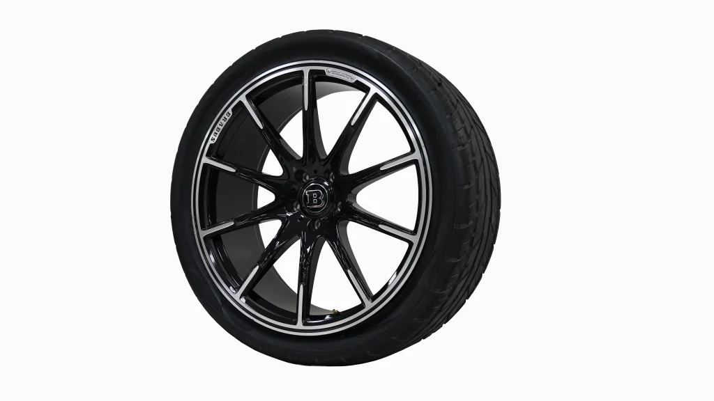 Mercedes-Benz Brabus Monoblock Z 24×10 Wheelset Black for sale in dubai-4