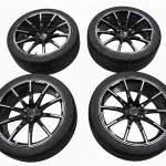 Mercedes-Benz Brabus Monoblock Z 24×10 Wheelset Black for sale in dubai