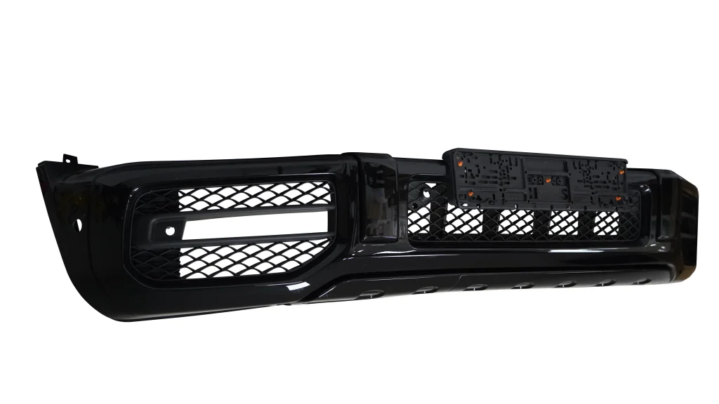 Mercedes-Benz G-63 Front Lower Bumper Gloss Black for sale in dubai-2