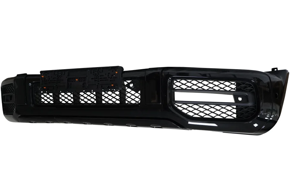 Mercedes-Benz G-63 Front Lower Bumper Gloss Black for sale in dubai-3