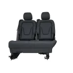 Mercedes Benz V-Class 2- Passenger Comfort Bench Seat Black for sale in dubai