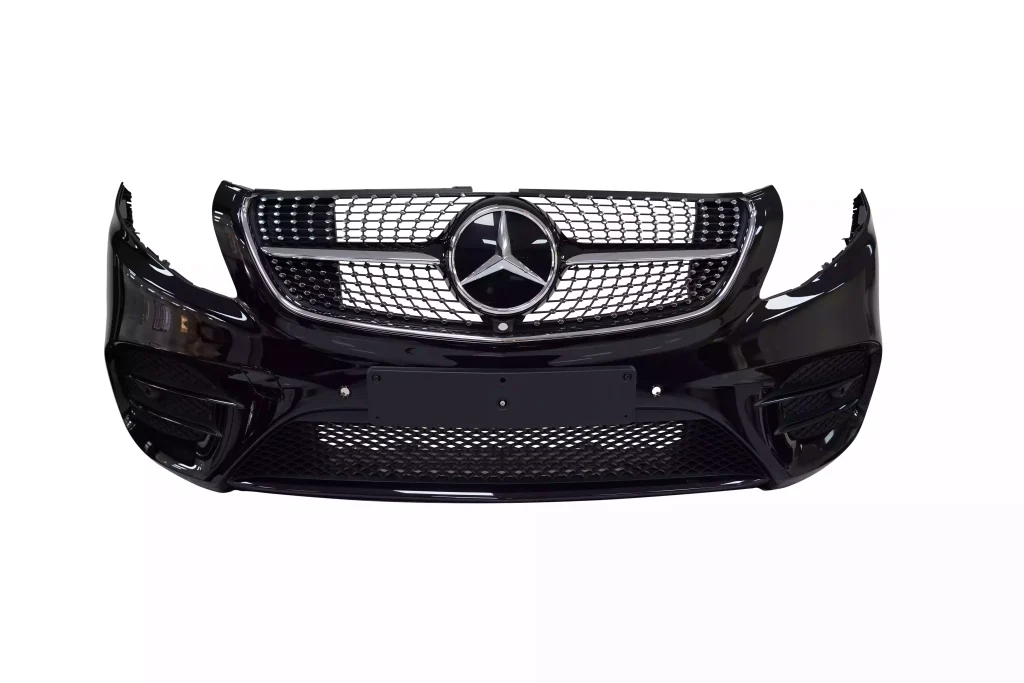 Mercedes Benz V-Class AMG Front Bumper with Diamond Grille W447 Black OEM A44788560001 for sale in dubai