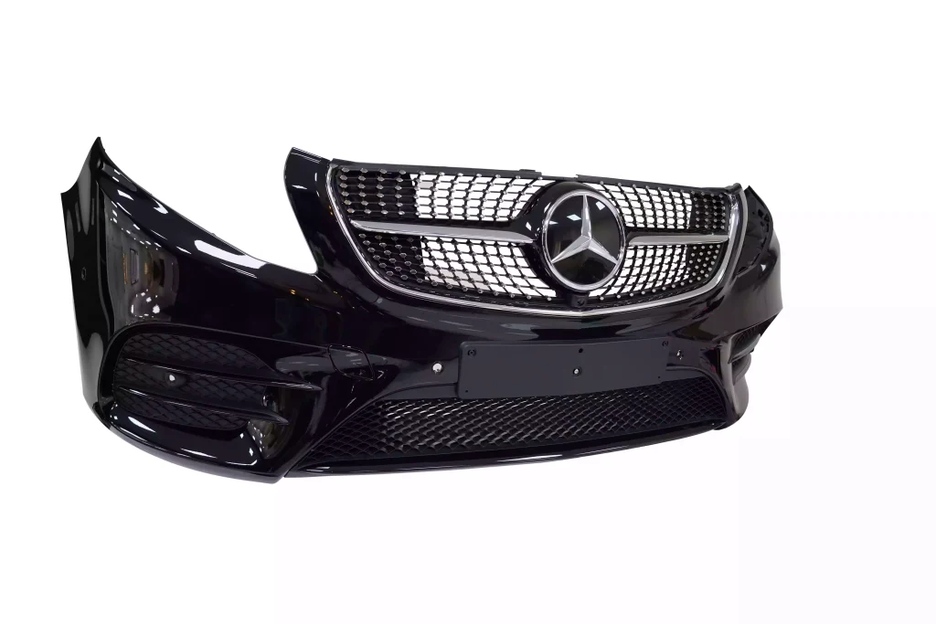 Mercedes Benz V-Class AMG Front Bumper with Diamond Grille W447 Black OEM A44788560001 for sale in dubai-3