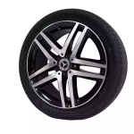 Mercedes Benz V-Class W447 19 inch Rims with Continental Tyres White OEM A4474014500 for sale in dubai-4