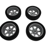 ROLLS ROYCE CULLINAN Original Tires with Rims and Bolts Silver for sale in dubai 02