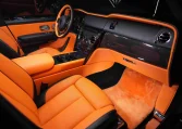 Dubai Rolls Royce Cullinan Black Badge in Brown Obsidian exotic car for sale