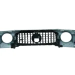 Mercedes AMG G-63 Front Grille And Headlight Covers Gloss Snow White OEM A4638887100 for sale in dubai01
