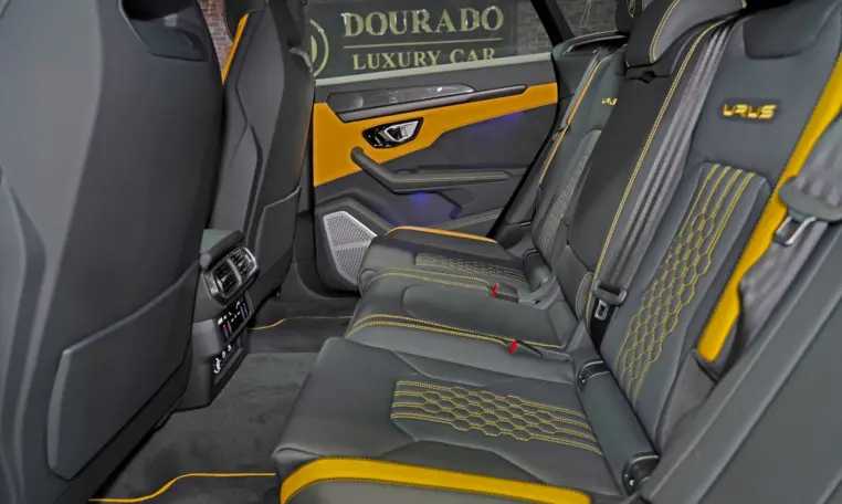 Lamborghini Urus S with yellow interior for sale in Dubai