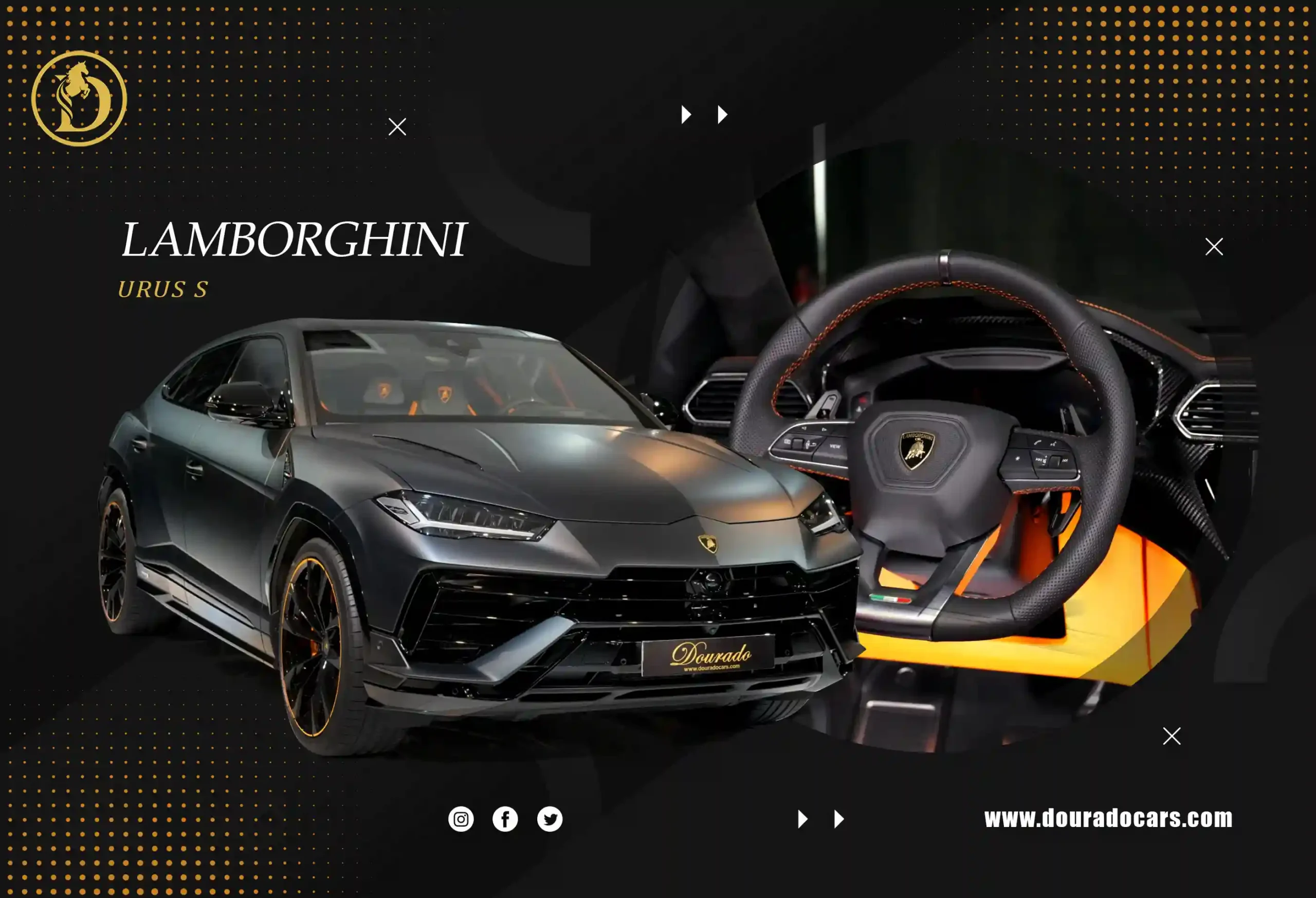 Lamborghini Urus S with Black Nemris: 10 Car Tech Innovations Packed Inside